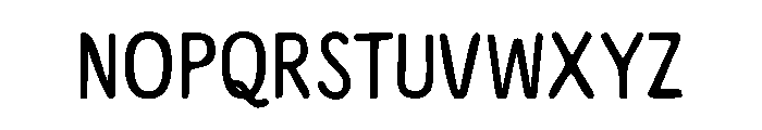 Honeyline Regular Font UPPERCASE