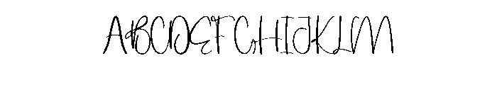Honeymon Font UPPERCASE