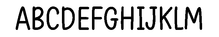 Honeymoon Handwriting Font UPPERCASE