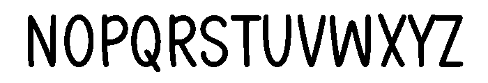 Honeymoon Handwriting Font UPPERCASE
