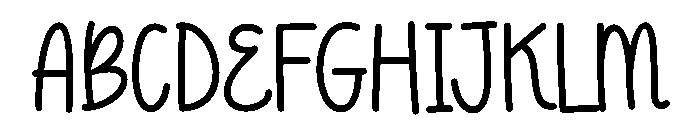 Honeymoon Script Regular Font UPPERCASE