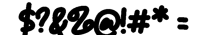 Honide Font OTHER CHARS