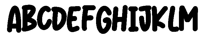 Honide Font UPPERCASE