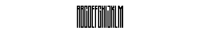 Honkenia Font UPPERCASE
