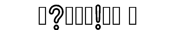 Honoria Regular Font OTHER CHARS