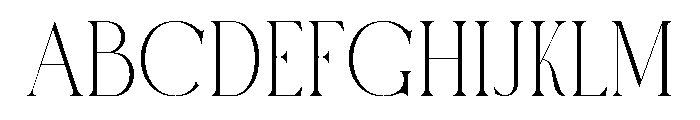 Honste Font UPPERCASE