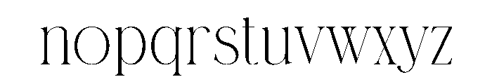 Honste Font LOWERCASE