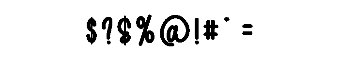 Hoodie Star Font OTHER CHARS