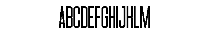 Hooked Regular Font UPPERCASE