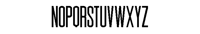 Hooked Regular Font UPPERCASE