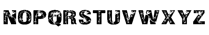 Hope Behind Wire Font LOWERCASE