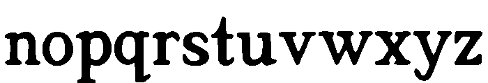 Hopeful_Twist Font LOWERCASE