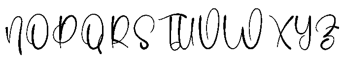 Hopefull Valentine Font UPPERCASE