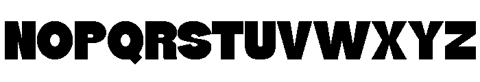 Hopless Regular Font LOWERCASE