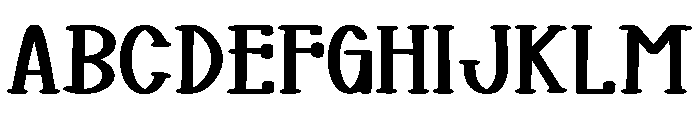 Hoppy Days Regular Font UPPERCASE