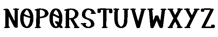Hoppy Days Regular Font UPPERCASE