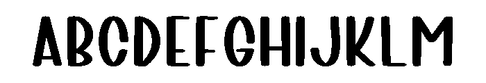 Hoppy Easter Font UPPERCASE