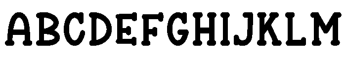 Hoppy Scribble Regular Font UPPERCASE