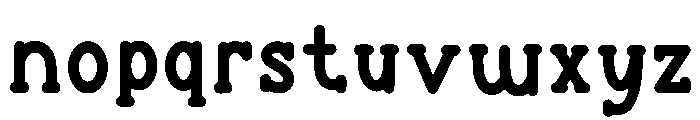 Hoppy Scribble Regular Font LOWERCASE