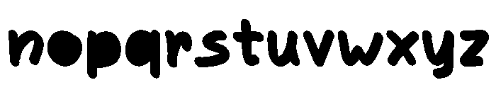 Hoppy letters Font LOWERCASE