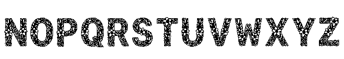 Horatia Regular Font LOWERCASE