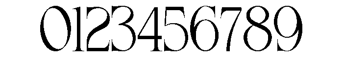 Horia Garden Regular Font OTHER CHARS