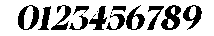 Horizon Craft Italic Font OTHER CHARS