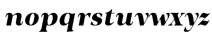 Horizon Craft Italic Font LOWERCASE