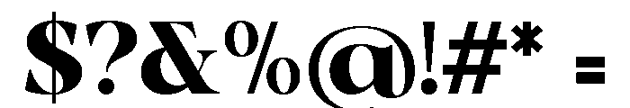 Horizon Craft Regular Font OTHER CHARS