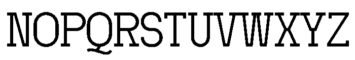 Horizon Path Font LOWERCASE