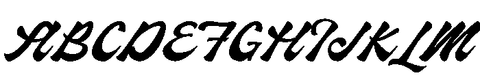 Hormuz Regular Font UPPERCASE