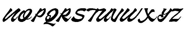 Hormuz Regular Font UPPERCASE