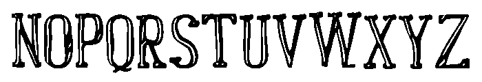 Horned_Melon Font UPPERCASE