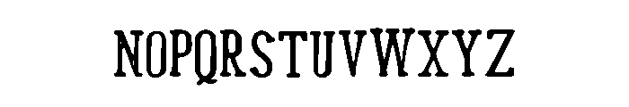 Horned_Melon Font LOWERCASE