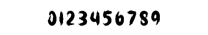 Horor Carnival Font OTHER CHARS