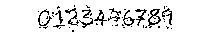 Horror Halloween By Squ Regular Font OTHER CHARS