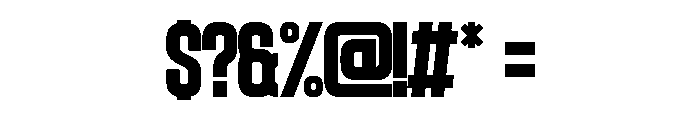 Horror Spirit Regular Font OTHER CHARS