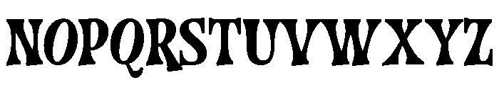 HorrorScream-Regular Font UPPERCASE