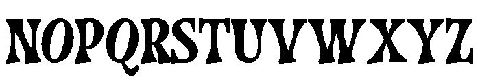 HorrorScream-Regular Font LOWERCASE