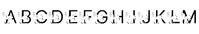 Horse Doodle Font UPPERCASE