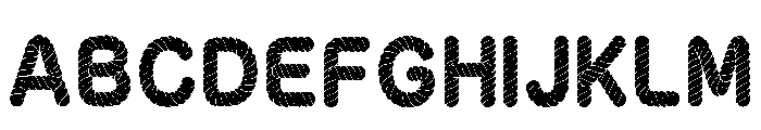 Horus Regular Font UPPERCASE