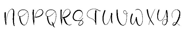 Hostile Signature Font UPPERCASE