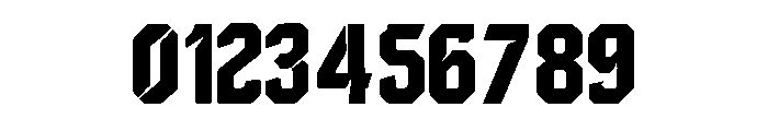 Hostron Font OTHER CHARS