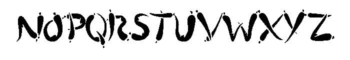 Hot Chilli By Squeeb Cr Regular Font UPPERCASE