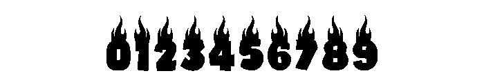 Hot Letter Regular Font OTHER CHARS