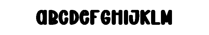 Hot Milk Font UPPERCASE