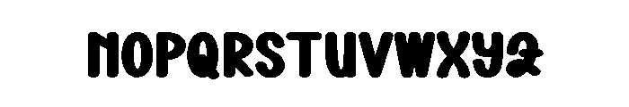 Hot Milk Font LOWERCASE