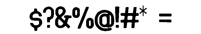 HotPink Font OTHER CHARS