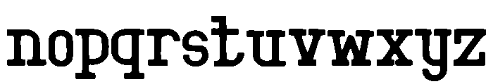 HotPink Font LOWERCASE