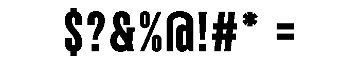 Hothick Regular Font OTHER CHARS